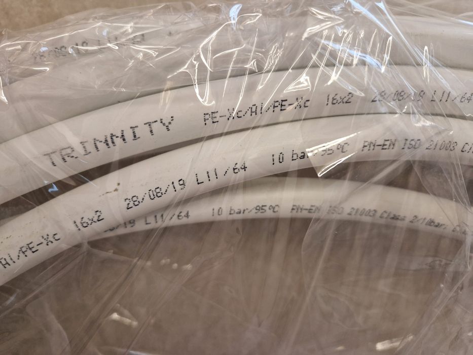 Alu Pex TRINNITY  HENCO PEXc-AL-PEXc 16x2.0 (15.5mb) - Rura wielowarst
