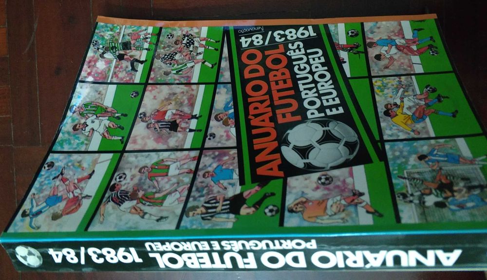 Livro "Anuário do Futebol Português e Europeu 1983/84"
