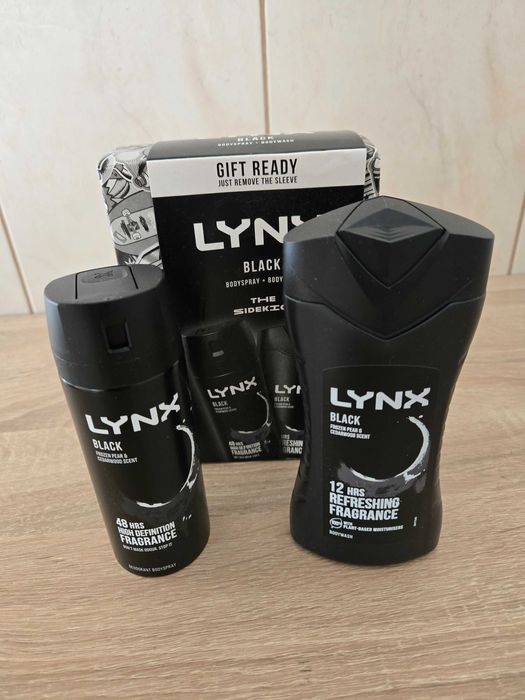 Zestaw kosmetyków męskich LYNX BLACK