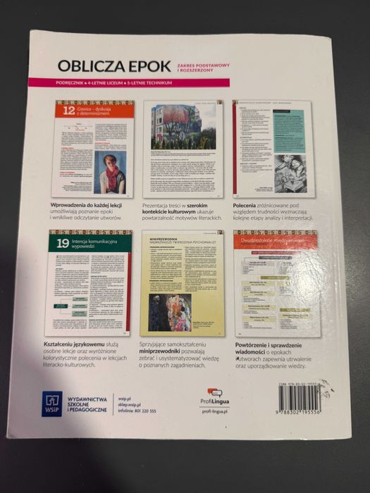 Oblicza epok 3.2. j. polski. Podręcznik. Klasa 3 c.2 Zakres podst i R.