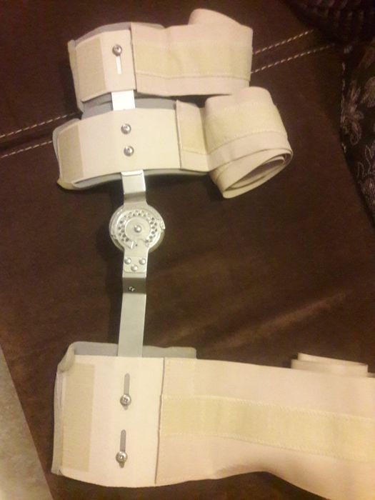 Orteza stawu biodrowego z szyną