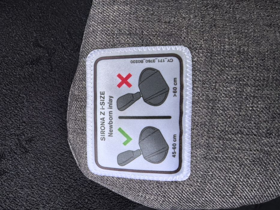 Wkładka dla noworodka, Cybex Sirona Z i-size, wkładka redukcyjna