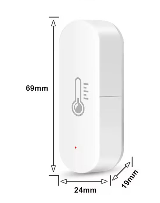 Сенсор температури та вологості zigbee ewelink tuya smart life