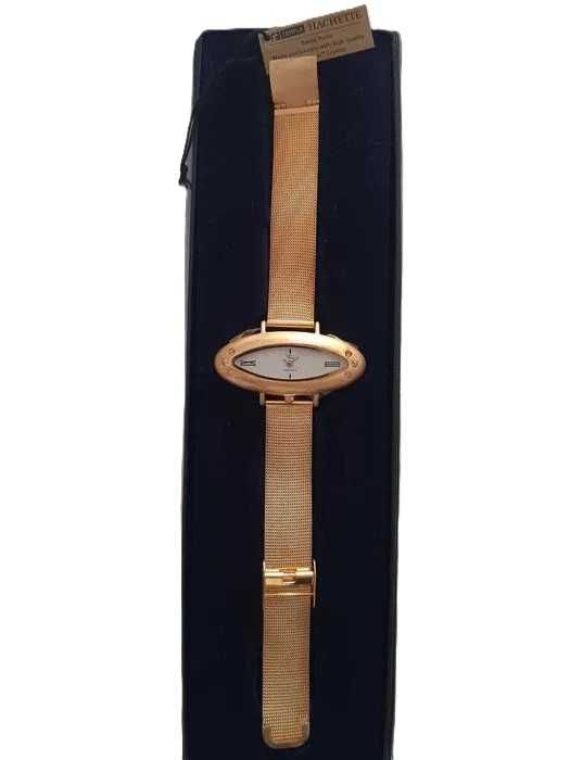 Relogio senhora Dourado - Jewel Watch - Swarovski crystal
