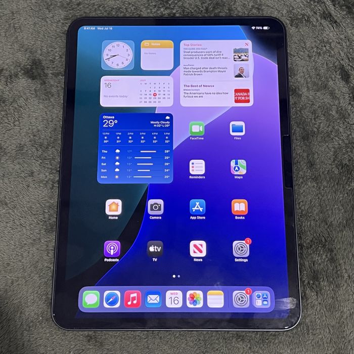 Apple iPad Pro M4 11 polegadas Wi-Fi 256GB cor preto sideral
