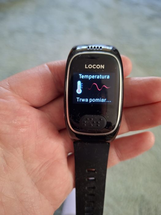 Opaska SOS Locon Zegarek Telefon GPS