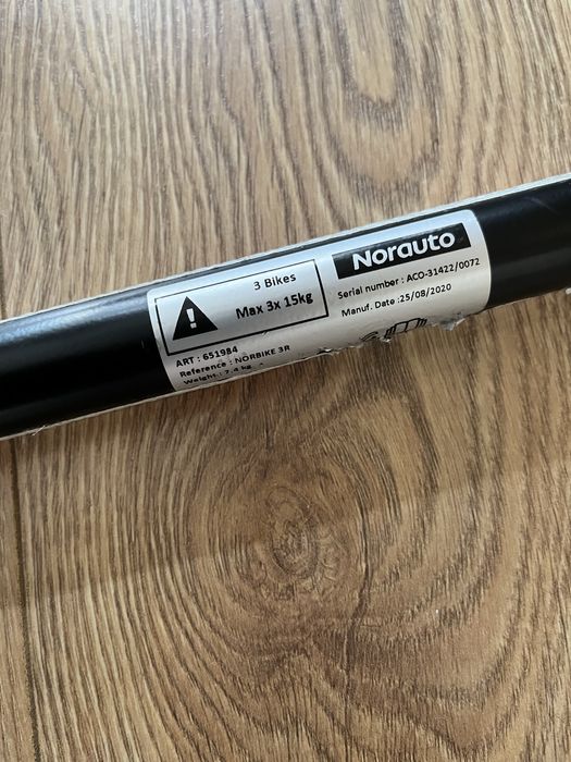 Suporte bicicletas norauto strap 100-3R