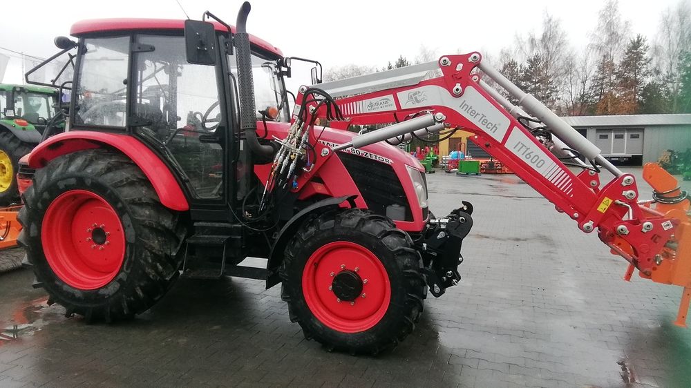 Ładowacz INTER-TECH TUR do John Deere, Case MTZ URSUS montaż KREDYT 0%