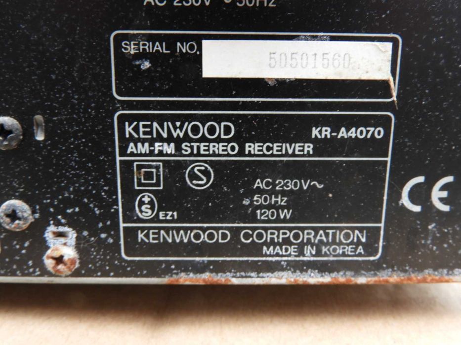 Amplituner Kenwood KR - A4070 na części