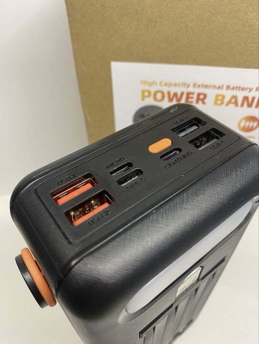 Power Bank 60000 mAh, на солнечной батарее