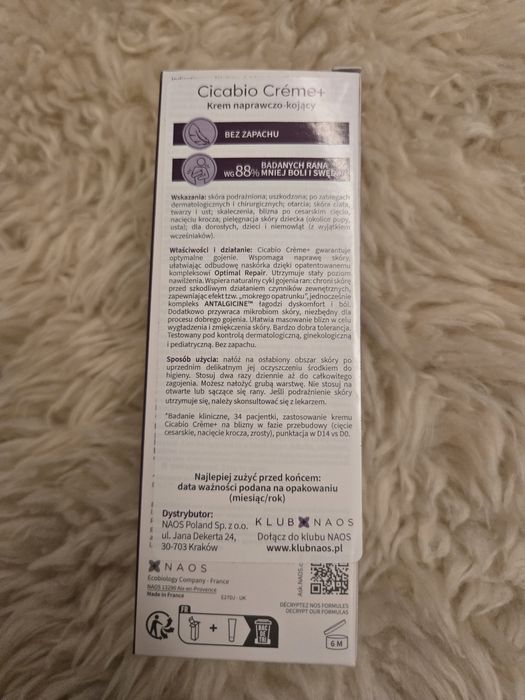 Bioderma Cicabio Creme+ krem naprawczo-kojący 40 ml