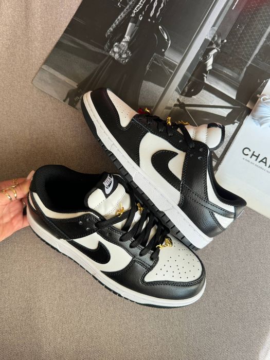 Nike SB Dunk Low Black White «CHERRY CHARMS»