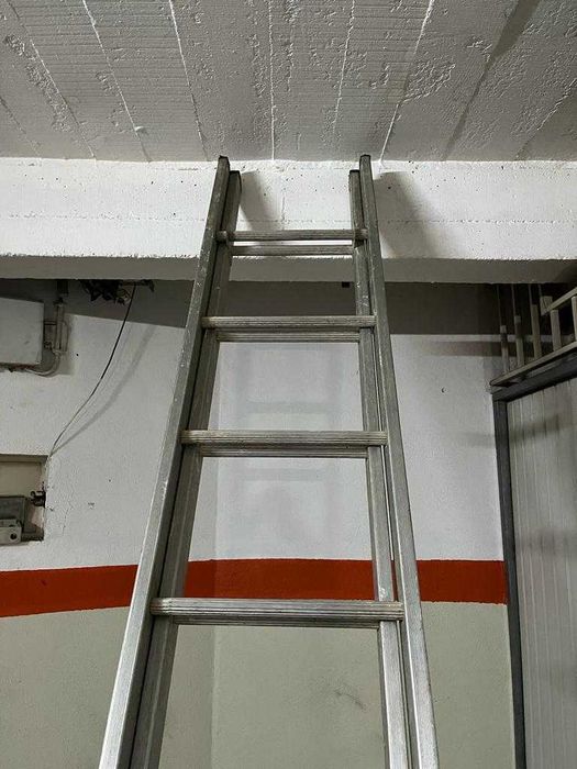 Escada aluminio extensivel 3 mts + 3 mts