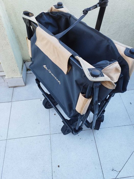 CARRINHO DE TRANSPORTE DESDOBRÁVEL PARA MATERIAL DE CAMPISMO - TROLLEY
