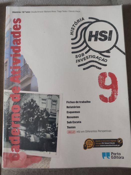 Livros escolares 9 Ano diferentes disciplinas