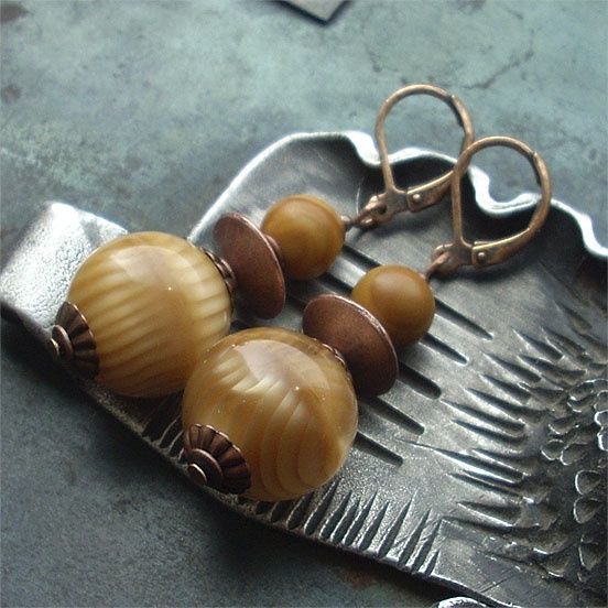 Kolczyki z kamieni naturalnych handmade