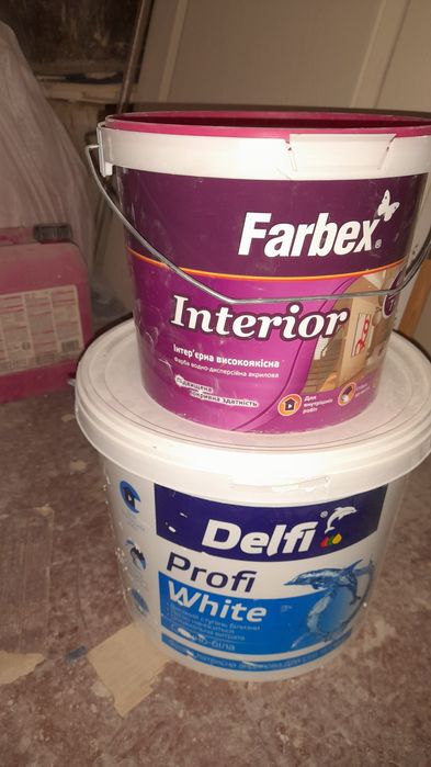 Краска для стен Farbex, Delfi