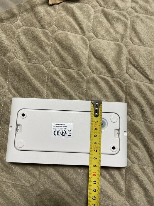 LED настінний світильник 12W 3000K, IP65