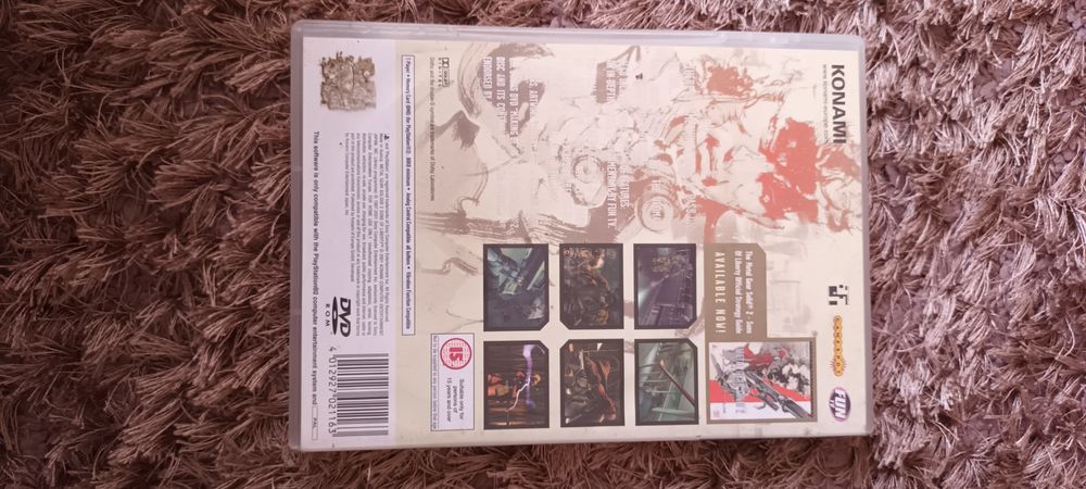 Metal Gear Solid 2 PS2
