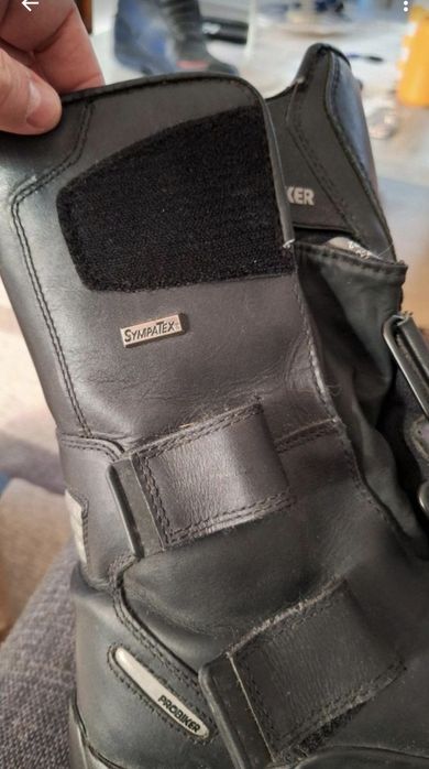 продам кожаные сапоги для мотобайка