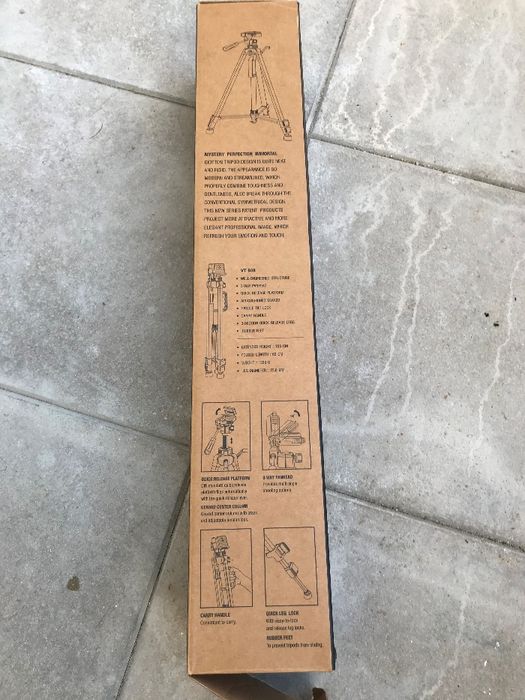 Giottos VT 808 Aluminum Tripod, 3-Section, Quick Release64552186544387124