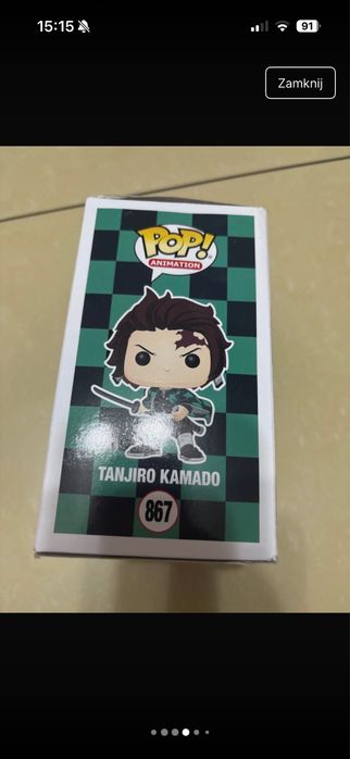 Figurka Funko Pop Tanjiro Kamado 867  Demon Slayer