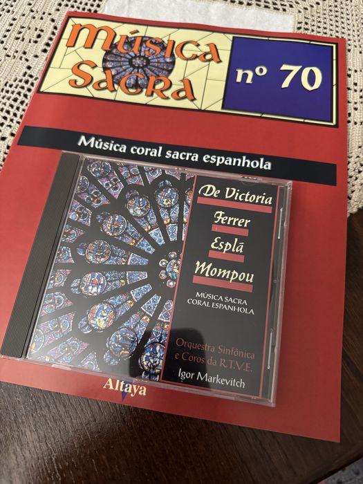 Coleção conpleta 75 CDs Música Sacra + Fasciculos ALTAYA