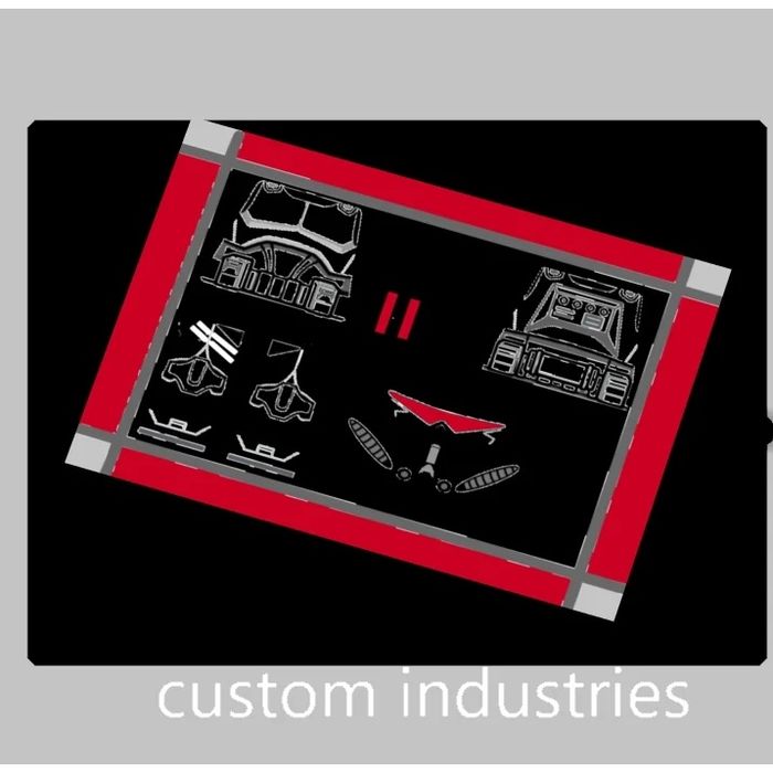 Kalkomania custom industries shadow/purge Piekary ??? OLX.pl