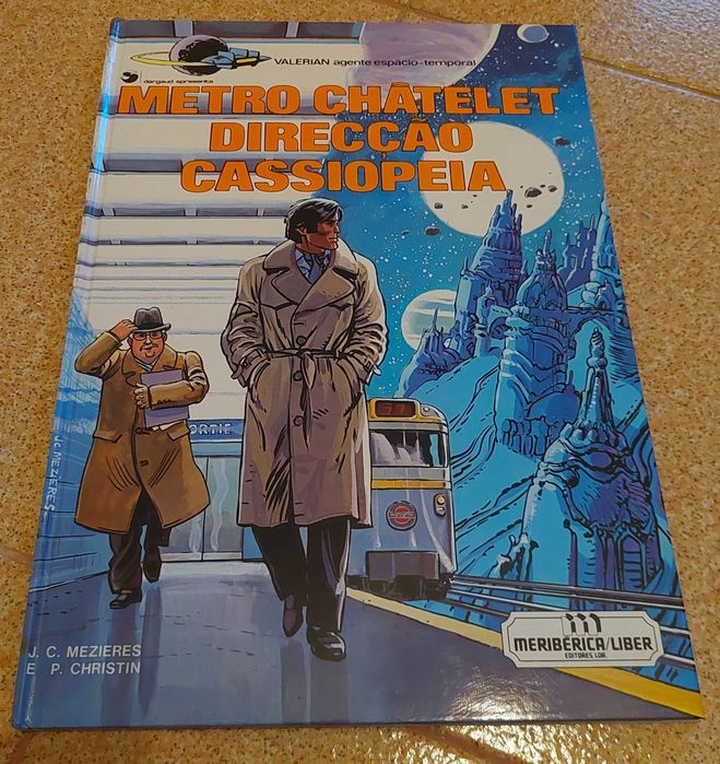 Metro Chatelet, direção Cassiopeia), de Mezieres e Christin