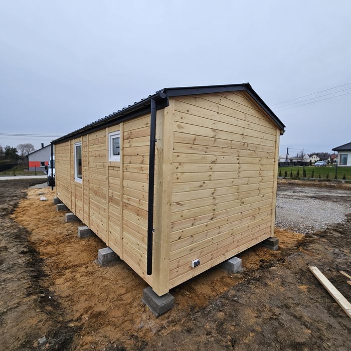 Domek drewniany całoroczny Szybkie terminy