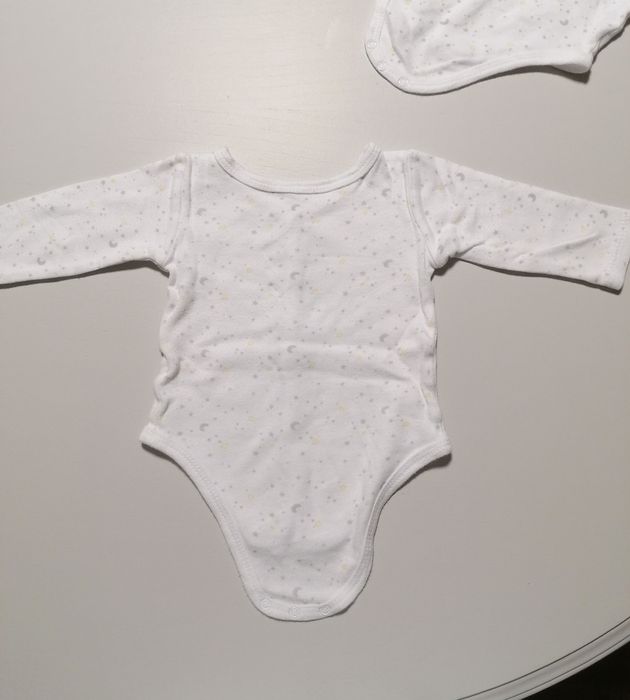 Bodies Brancos com Estrelas de Bebé