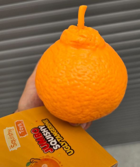 HIT ! Super gniotek squishy jumbo Pomarańcza nowy