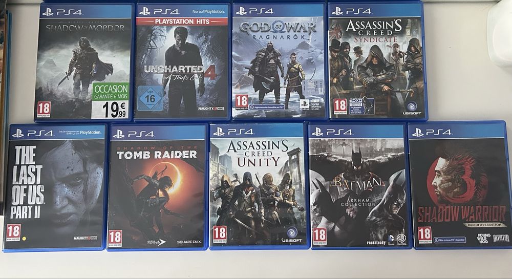 Офіційні ігри на PS4 (english)