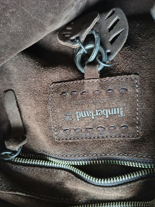 Mala Timberland em pele