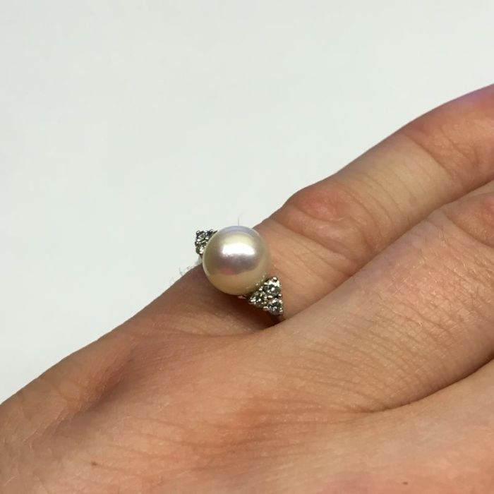 Diamentowy Złoty Pierścionek - 18K 4,10g - DAMIANI - KRAKÓW