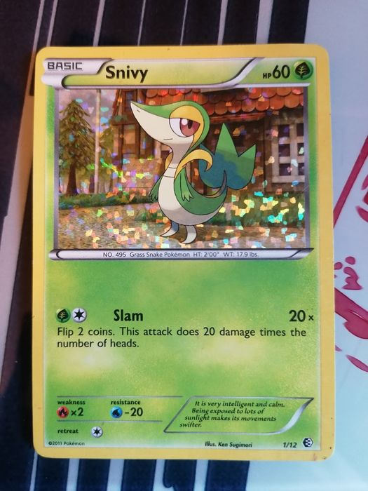 Jigglypuff / Snivy Promo Pokemon Inglês