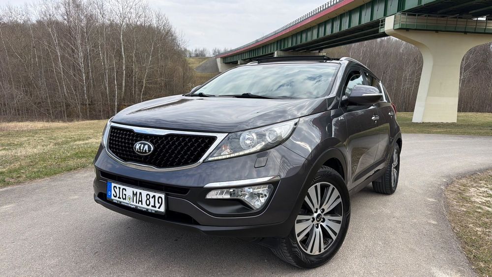 Kia Sportage 160 Tyś Przebiegu Oryginał Klima Navi Skóra Panorama 4x4 z Niemiec
