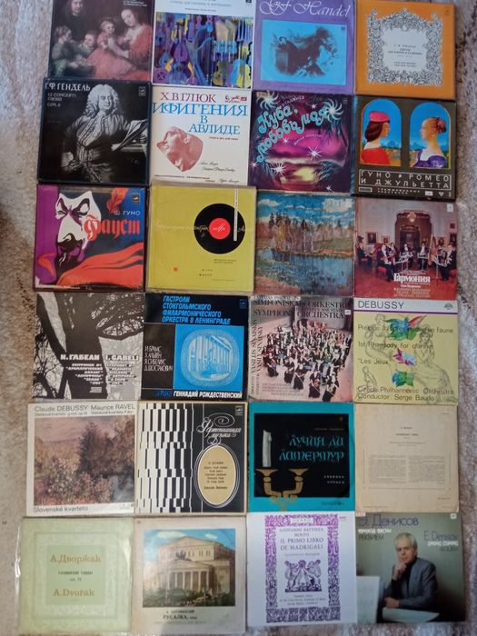 Пластинки виниловые  платівки вінілові