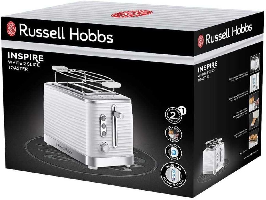 Nowoczesny Toster Russel Hobbs 1050 W