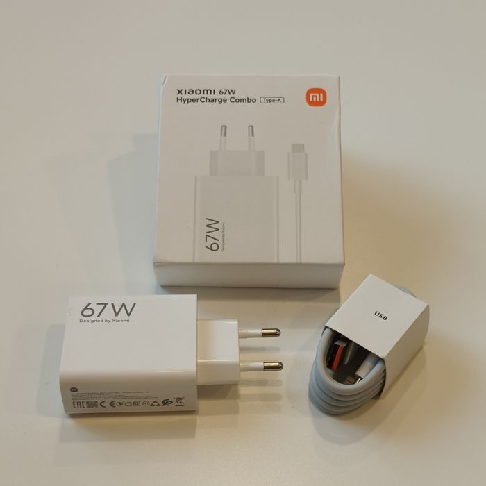 Nowa ładowarka do Xiaomi 67W