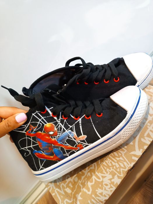 Wysokie trampki dla chłopca Spiderman 33