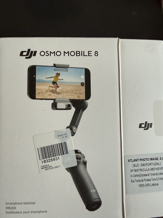 DJI osmo mobile 8-Estabilizador smarthphone gimbal com garantia