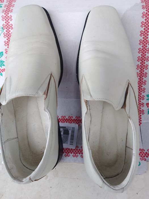 Продам сапоги 46 розмір та туфлі 46  розмір, білі.