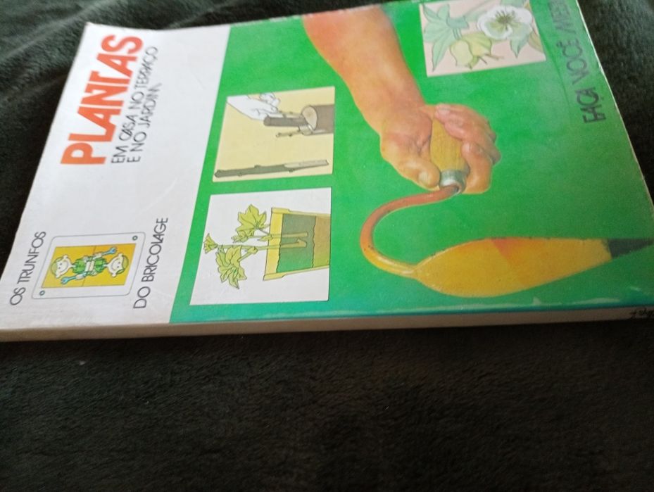 Plantas em casa no terraço e no jardim Macella Cordami 1977 Muito raro