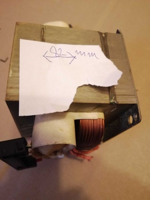 Transformator mikrofalówki LG MB3744w zgrzewarka