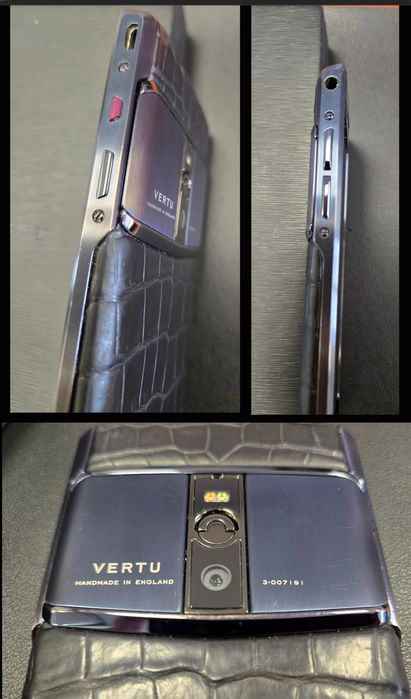 Vertu signature touch alligator black 100% оригинал