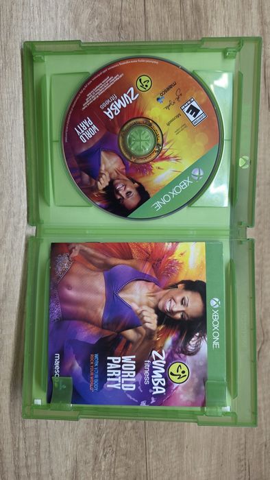 Microsoft Xbox Kinect + gra Zumba Fitness World Party
