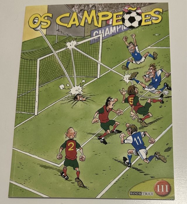 Coleção completa Os Campeões  Banda desenhada de futebol Gursel 6 vol.