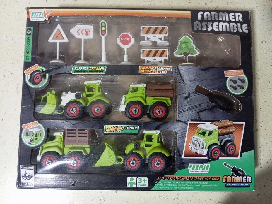 Набір-конструктор спецтехніки 45см х 36см