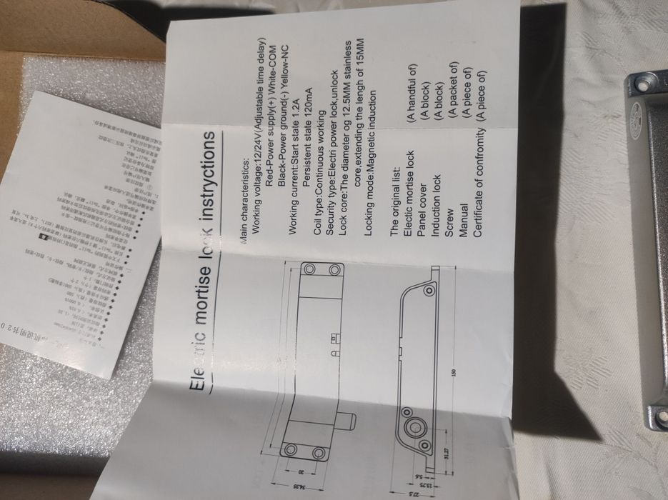 Fechadura eletrónica